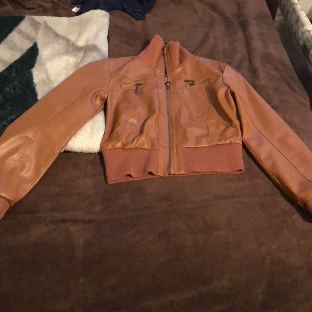 Brown Leather Jacket